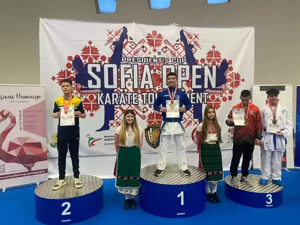Карате клуб "Шото-Витяз" доказа успех на “Sofia Open The President’s Cup”