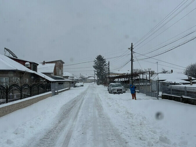 Неучебен ден в Тутракан заради снега