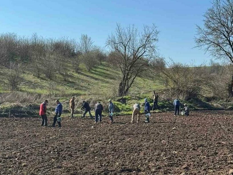 Нова гора край село Орешене